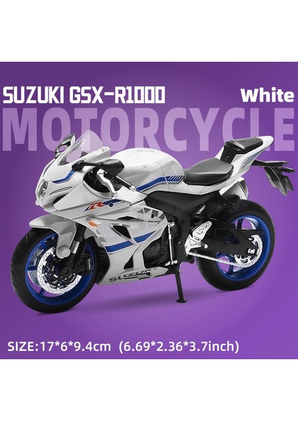 Cca 1:12 Ölçekli Suzukı GSX1000 Döküm Motosiklet Modeli - Gerçekçi Tasarım Bisiklet Meraklıları Için Ideal Her Yaş Için Mükemmel Hediye (Yurt Dışından)