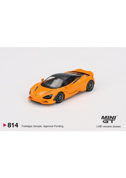 Mını Gt 1/64 Alaşım Model Araba Dekorasyon 720 Lamborghini 670 Araba Döküm Araç Modeli Oyuncak (Yurt Dışından)