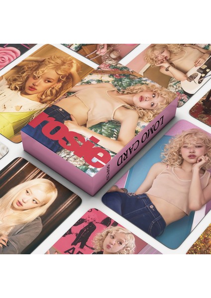 55 Adet/takım Kpop Jennıe Yeni Albüm Mantra Lomo Kartı Jısoo Lısa Gül Fotoğraflı Hayranları Koleksiyonu Için Hediye Aşk Için Hazır Kartpostal (Yurt Dışından)