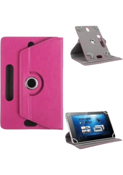 Vorcom Tablet Serisi Uyumlu Universal 10.1 Inç Pu Deri Standlı Tablet Kılıfı Ultra pad-Quartzpro-S Tab7-Quartzlıte