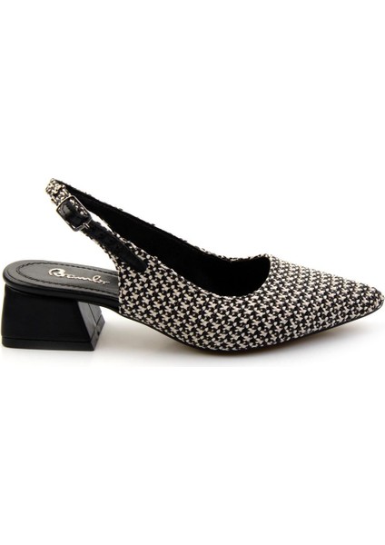 Siyah Kadın Klasik Topuklu Ayakkabı K01823123318