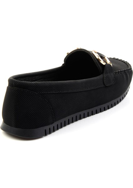 Siyah Kot Kadın Loafer Ayakkabı K01542010737 modelleri