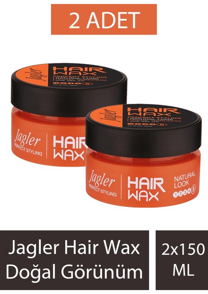 Hair Wax Doğal Görünüm 150 ml 2 Adet