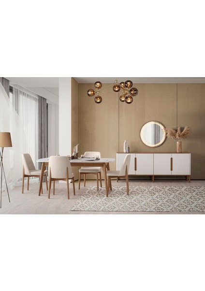 Zendi Yemek Odası Takımı