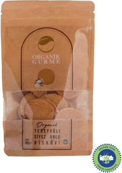 Tereyağlı Siyez Unlu Bisküvi 80 gr