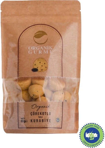 Çörekotlu Tuzlu Kurabiye 80 gr