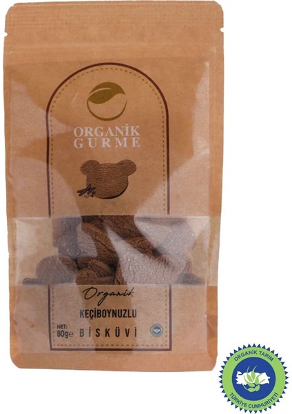 Keçiboynuzlu Bisküvi 80 gr