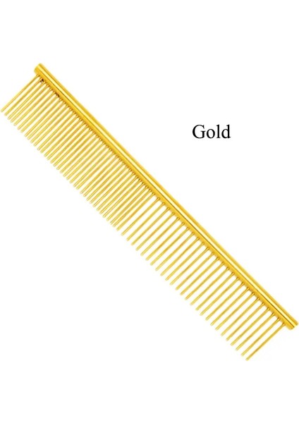 1ADET Evcil Hayvan Saçı Temizleme Tarak Paslanmaz Çelik Evcil Hayvan Bakımı Fırçası Köpek Kedi Dökülen Saçı Temizler Güzellik Tarak Taşınabilir Tarak D0003A RENK:D0002A-03 (Yurt Dışından)