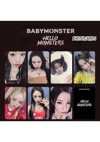 Babymonster '' Hello Monster '' Photocards Set 2
