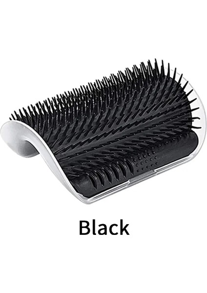 Kedi Köşesi Fırça Tarak Masajı Kedi Kemerli Plastik Tırmalama Yüzeyi Saç Temizleme Tarak Bakım Kedi Nanesi Içeren Kedi Kendiliğinden Temizlenen Kedi Malzemesi Renk:siyah (Yurt Dışından)