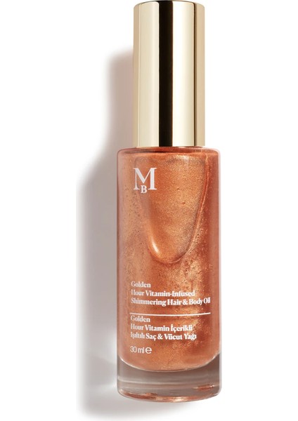 Golden Hour Vitamin Içerikli Işıltılı Saç ve Vücut Yağı Neroli 30 ml