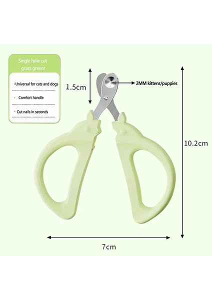 1pc Sevimli Şekil Evcil Kedi Köpek Tırnak Makası Kesici Bakım Makas Tırnak Malzemeleri Profesyonel Evcil Tırnak Bakım Makası Renk:a1 (Yurt Dışından)