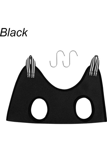 Kedi Bakımı Tırnak Kesimi Anti-Çizik Isırık Sabitleme Banyo Kesme Kısıtlama Torbası Güzellik Hamak Asılı Evcil Hayvan Malzemeleri Renk:siyah/boyut:s (Yurt Dışından)