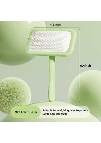 Hoopet Kedi Tarağı Çeken Saç Tarağı Evcil Hayvan Saç Fırçası Özel Köpek Saç Kedi Iğne Tarağı Eser Teddy Bichon Dog Dalgası: Mor/boyut: M (Yurt Dışından)