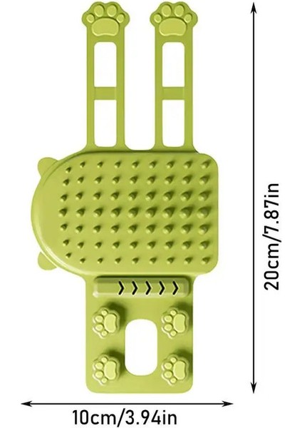 Kedi Çizik Köşe Fırçası Silikon Dökülme Masaj Tarak Evcil Hayvan Bakım Fırçaları Evcil Hayvan Sı Aracı Yüz Çizikler Masa Için (Yurt Dışından)