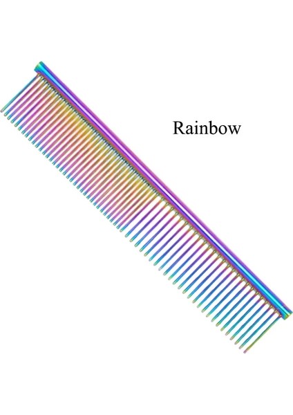 1ADET Evcil Hayvan Saçı Temizleme Tarak Paslanmaz Çelik Evcil Hayvan Bakım Fırçası Köpek Kedi Gevşek Saçı Temizler Güzellik Tarak Taşınabilir Tarak D0003A RENK:D0002A-02 (Yurt Dışından)