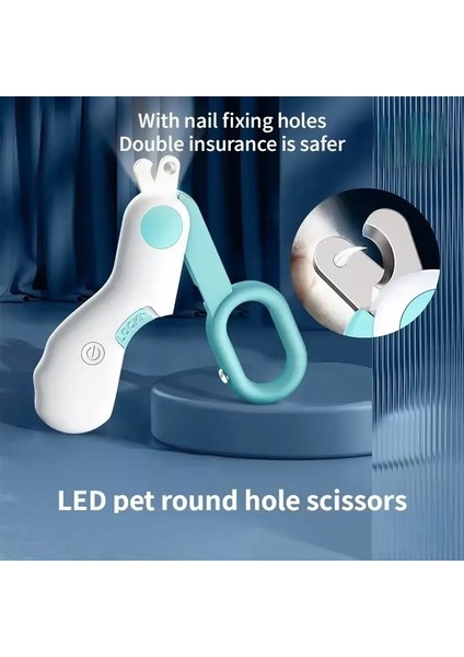 Profesyonel Pet Tırnak Makası Ayarlanabilir Delikli Kedi Köpek Tırnak Kesici Trimmer Yavru Kedi Bakımı Tüy Bakım Aracı Renk:yeşil-Ykj (Yurt Dışından)