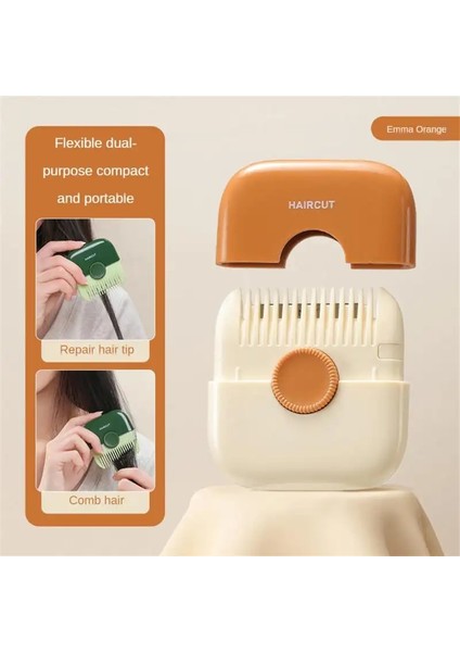 1pcs 2 In 1 Bebek Saç Kesme ve Kuaför Tarakı Perçem ve Kırık Saçları Kırpma Perçem Kesici Manuel Taşınabilir Çocuk Bakımı Rengi:a 1pcs (Yurt Dışından)