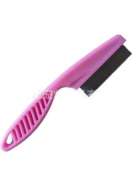 Evcil Hayvan Tüy Dökme Tarak Paslanmaz Çelik Püskürtme Tarak Kedi Köpek Evcil Hayvan Rahatlığı Püskürtme Tarak Bakım Tarak Köpek Kedi Tüy Temizleme Fırçası Renk:pembe/boyut:s (Yurt Dışından)