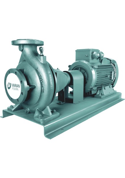 Varan Es 40-20-15002 Uçtan Emişli En 733 Santrifüj Pompa 20 Hp / 15 Kw, Trifaze 380 V, 66 Mss, 50 M3/h