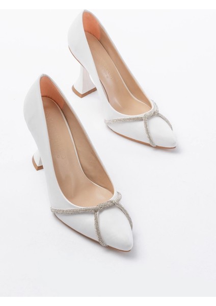 Nut Günlük Sarmal Taşlı Topuklu Kadın Ayakkabı modelleri