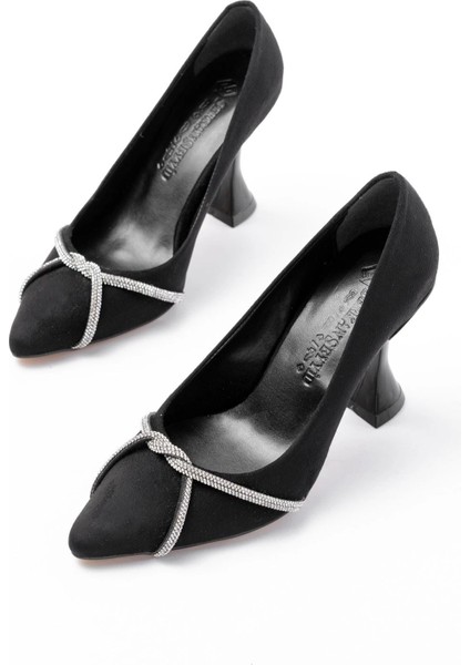 Nut Günlük Sarmal Taşlı Topuklu Kadın Ayakkabı modelleri