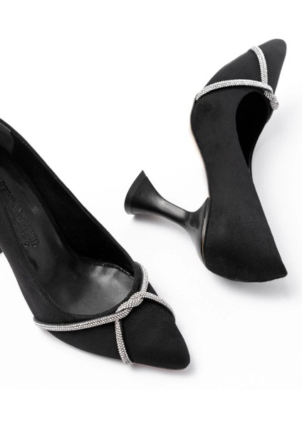 Nut Günlük Sarmal Taşlı Topuklu Kadın Ayakkabı fırsatları