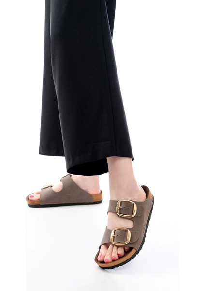 Siyah Günlük Birkenstock Kadın Terlik