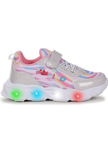 Teno Cırtlı Işıklı Kız Çocuk Spor Ayakkabı modelleri