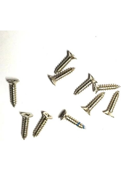 Klips, Menteşe, Ayak, Ağaç, Sunta Vidası 2,2x9,5mm - Nikel 1000 Adet