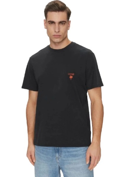 Ss Cn Gd Palm Tee Erkek Siyah T-Shirt F5GI09KA260-JBLK