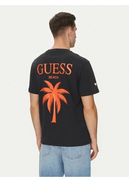 Ss Cn Gd Palm Tee Erkek Siyah T-Shirt F5GI09KA260-JBLK