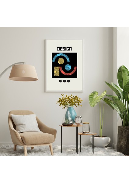 Bauhaus Gece Karanlığı Duvar Tablosu Çerçeveli 3'lü Set fırsatları