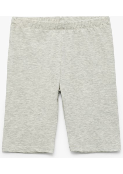 Pamuk Karışımlı Beli Lastikli 2'li Kapri Tayt Seti fiyatları