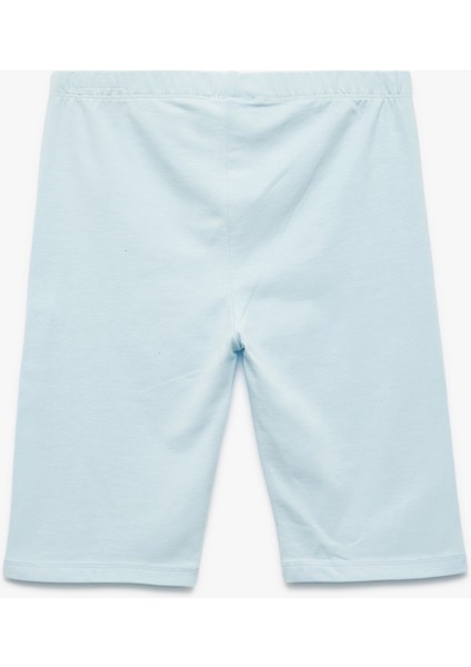 Pamuk Karışımlı Beli Lastikli 2'li Kapri Tayt Seti indirimleri