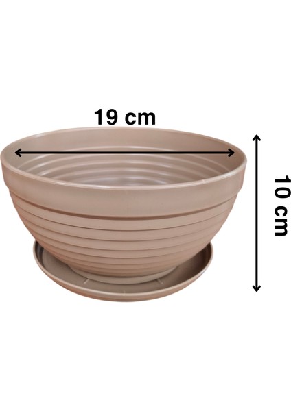 Ortanca Tabaklı Çiçek Saksısı Açık Kahve Çiçek Saksısı modelleri