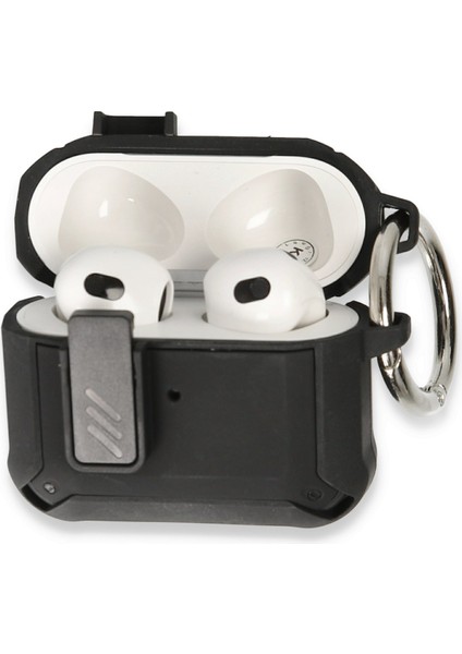 Apple AirPods Pro 2 (2.nesil) Truva Kılıf - Siyah Yktsn