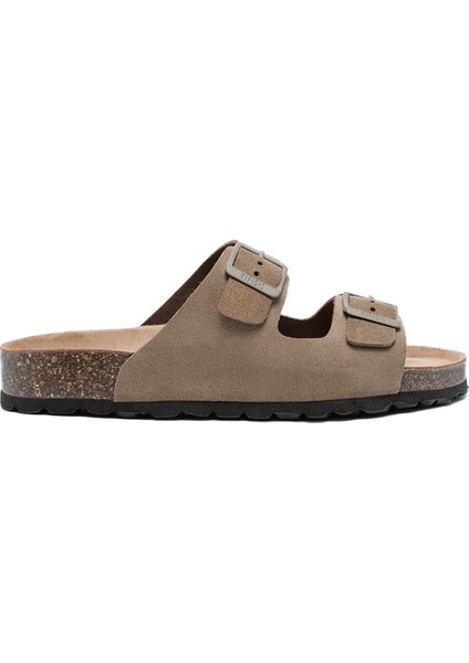 K14943 Kifidis Soft Step Kadın Çift Bantlı Mantar Terlik 36-41