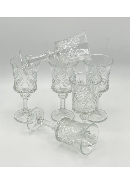 Star Glass Berlin Stemware 6lı Kahve Yanı Su Bardağı 120 ml