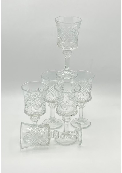 Star Glass Berlin Stemware 6lı Kahve Yanı Su Bardağı 120 ml