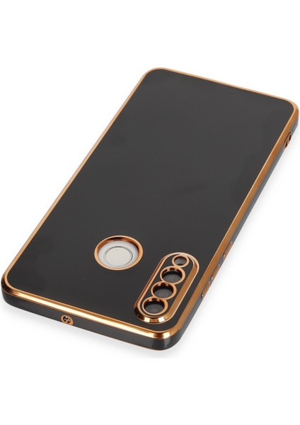 Huawei P30 Lite Kılıf Volet Silikon - Siyah Yktsn