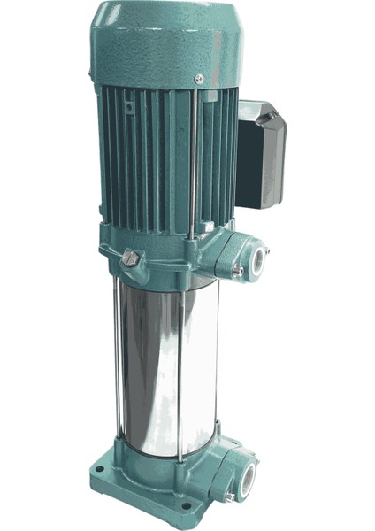 Varan Hmc 90-8sv Dikey Kademeli Paslanmaz Santrifüj Pompa 2.2 Hp / 1.6 Kw, Trifaze 380 V, 93 Mss, 5 M3/h