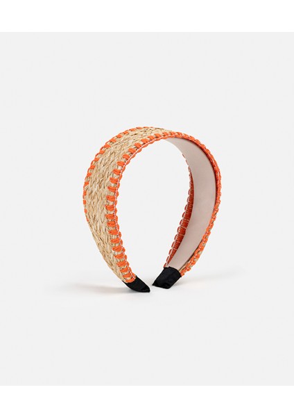 Kontrast işlemeli saç aksesuarı IS1250023004023