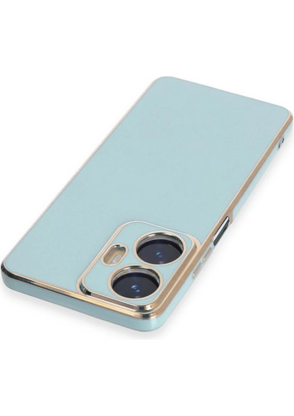 Realme C55 Kılıf Volet Silikon - Açık Yeşil Ferrg modelleri