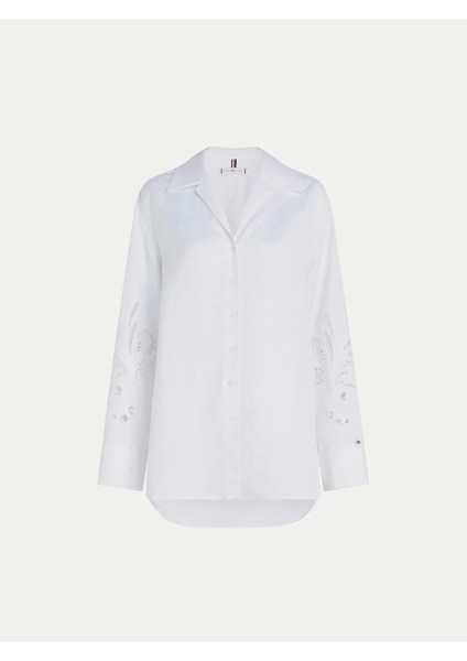 Broderıe Anglaıse Lınen Shırt modelleri