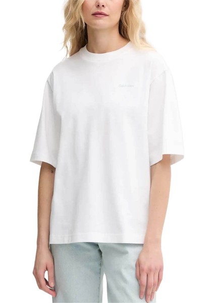 Kadın Beyaz T-Shirt LV047AB813-YAA