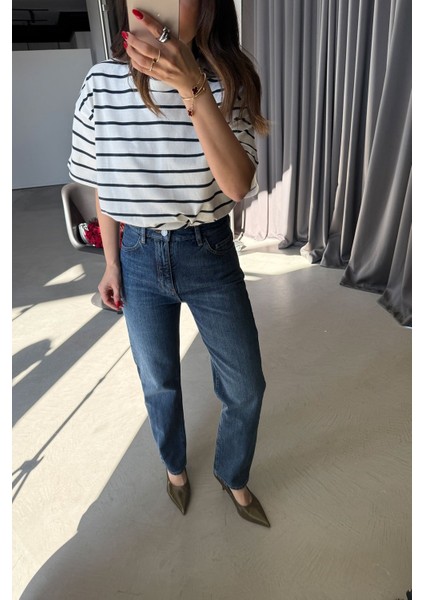 Yıkamalı Straight Fit Jean modelleri