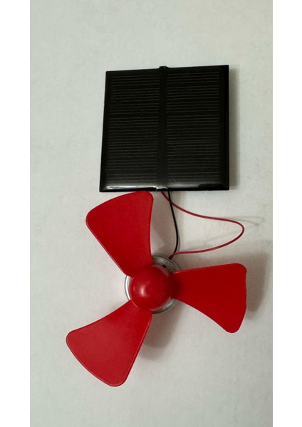 Güneş Paneli ile Mini Motor ve Pervane Seti