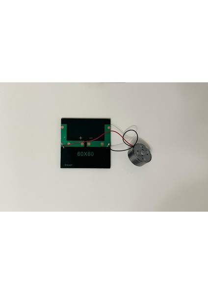 Güneş Paneli ile Mini Motor ve Pervane Seti