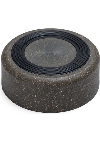 Dbl Köpek Mama Su Kabı, Bambu, Antrasit, 12CM, 300ML